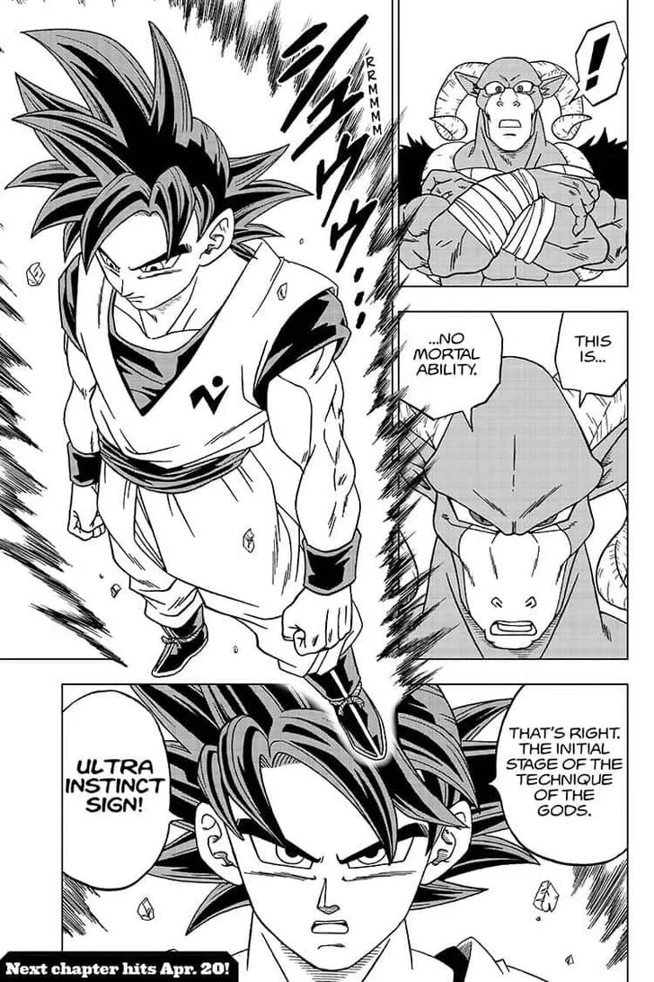 Dragon Ball Super Manga Chapter 58 page 45 - Son Goku Arrives