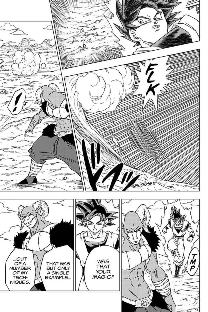 Dragon Ball Super Manga Chapter 59 page 13 - Activate Ultra Instinct -Sign-