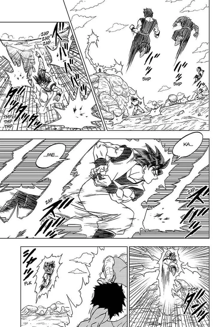 Dragon Ball Super Manga Chapter 59 page 17 - Activate Ultra Instinct -Sign-