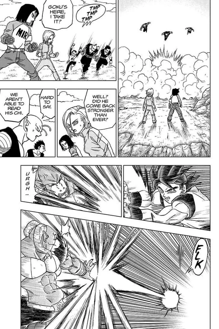 Dragon Ball Super Manga Chapter 59 page 21 - Activate Ultra Instinct -Sign-