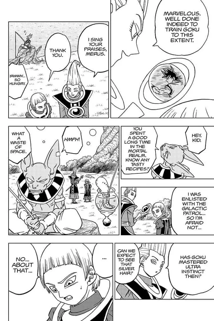 Dragon Ball Super Manga Chapter 59 page 36 - Activate Ultra Instinct -Sign-