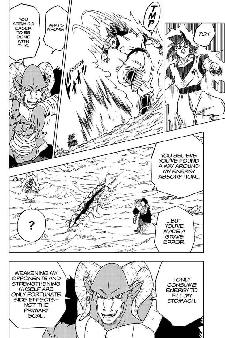 Dragon Ball Super Manga Chapter 59 page 38 - Activate Ultra Instinct -Sign-