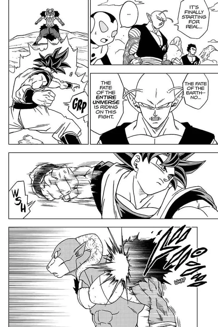 Dragon Ball Super Manga Chapter 59 page 4 - Activate Ultra Instinct -Sign-
