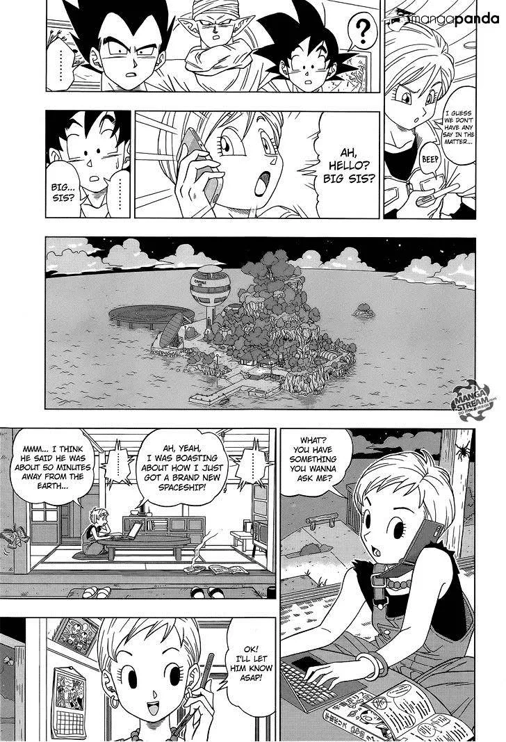 Dragon Ball Super Manga Chapter 6 page 15 - Tournament Preparation