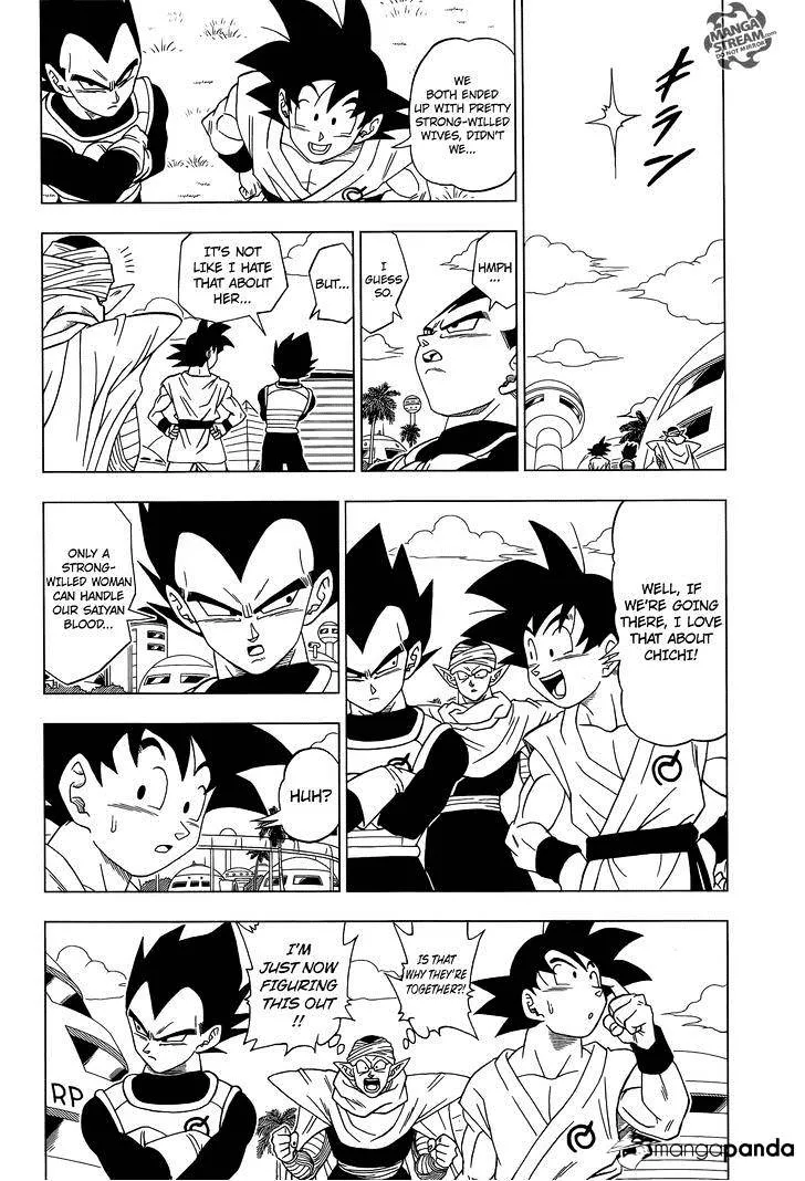 Dragon Ball Super Manga Chapter 6 page 18 - Tournament Preparation