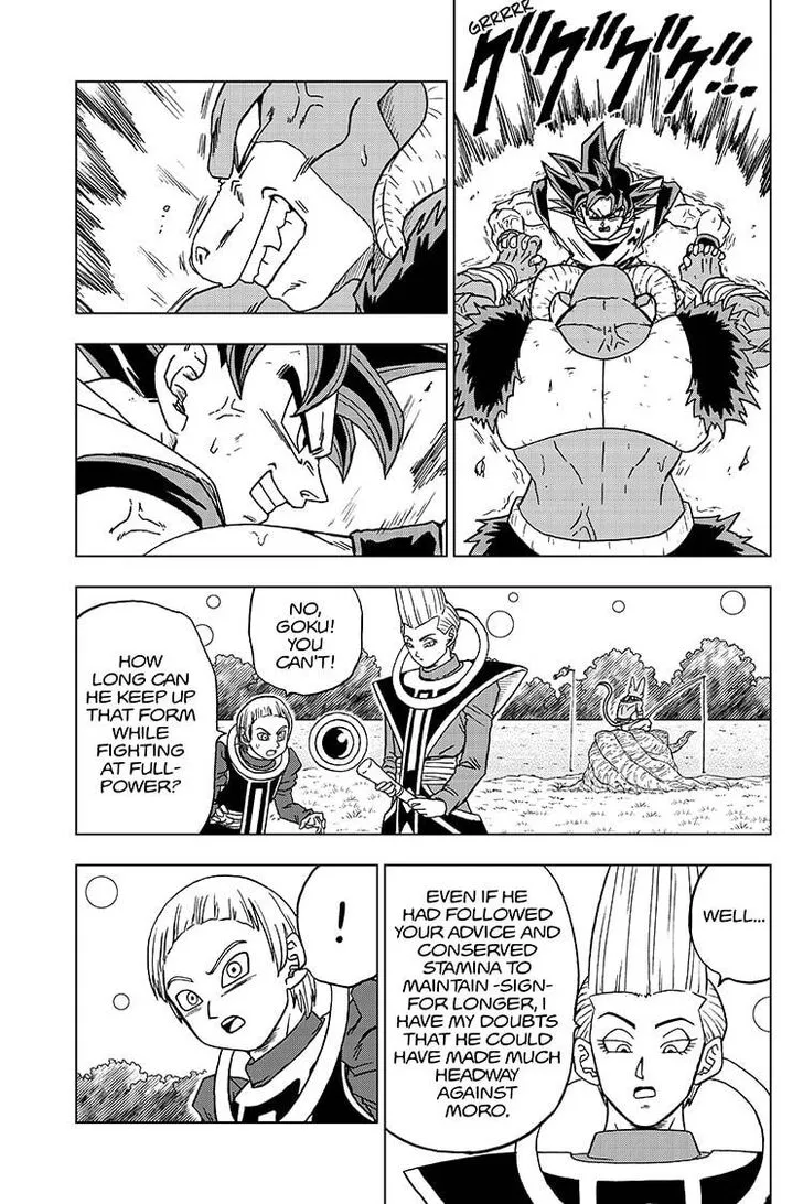 Dragon Ball Super Manga Chapter 60 page 15 - Merus's Miscalculation