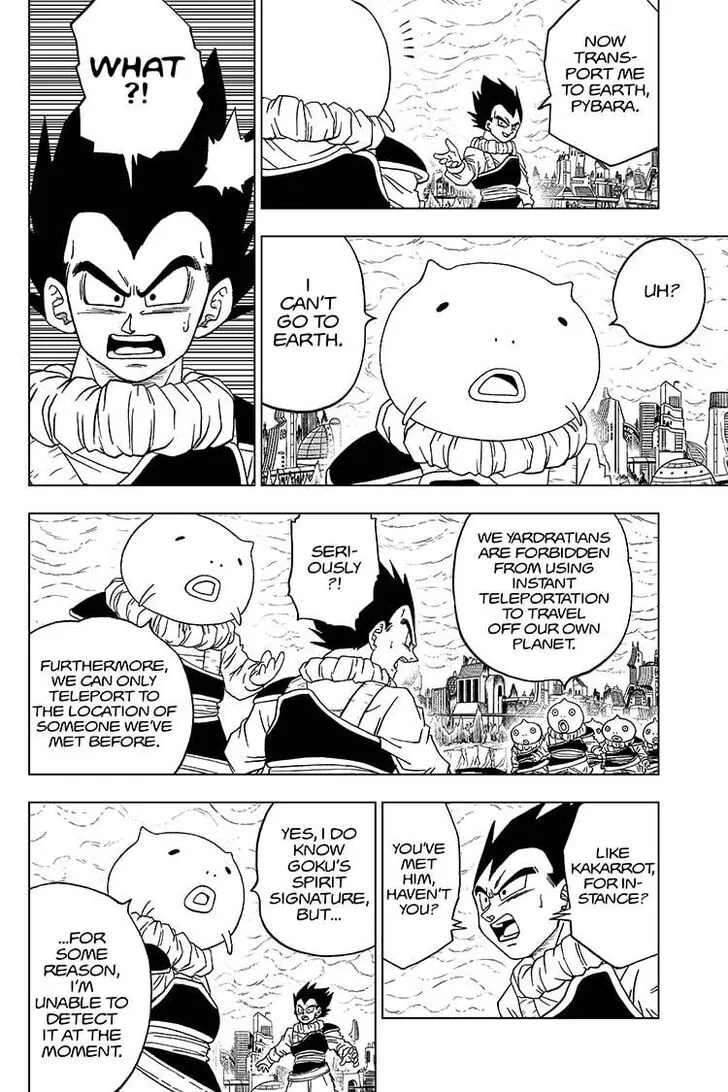 Dragon Ball Super Manga Chapter 60 page 20 - Merus's Miscalculation