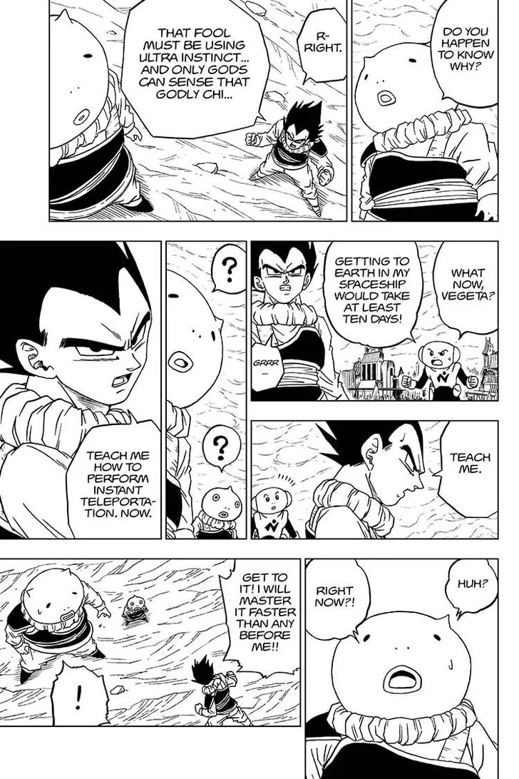 Dragon Ball Super Manga Chapter 60 page 21 - Merus's Miscalculation