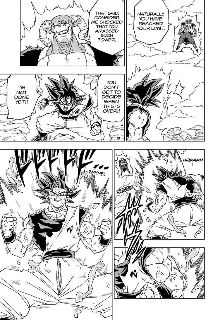 Dragon Ball Super Manga Chapter 60 page 25 - Merus's Miscalculation