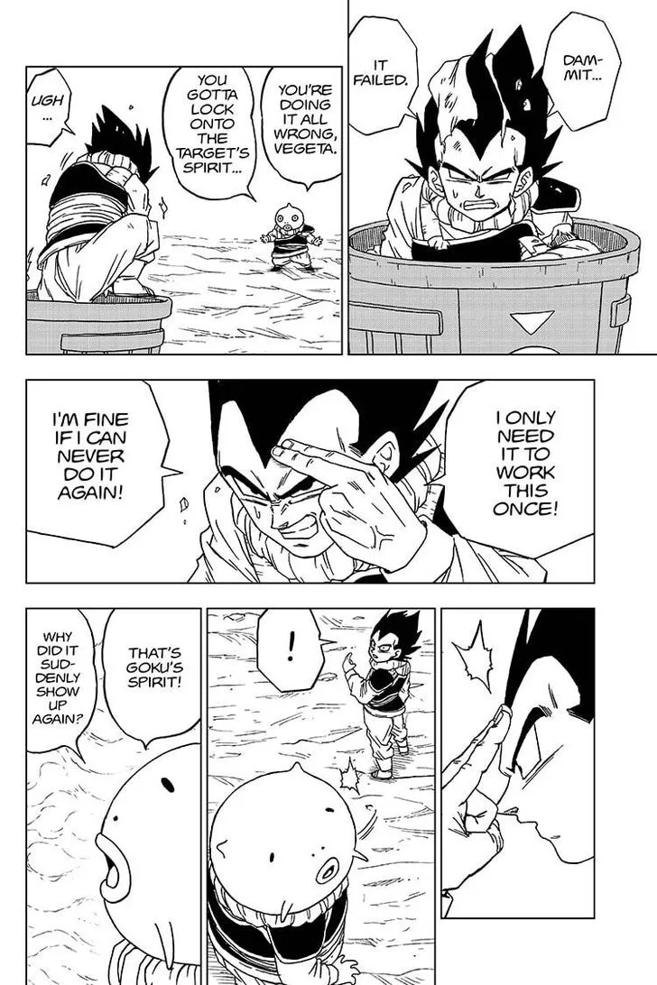 Dragon Ball Super Manga Chapter 60 page 34 - Merus's Miscalculation