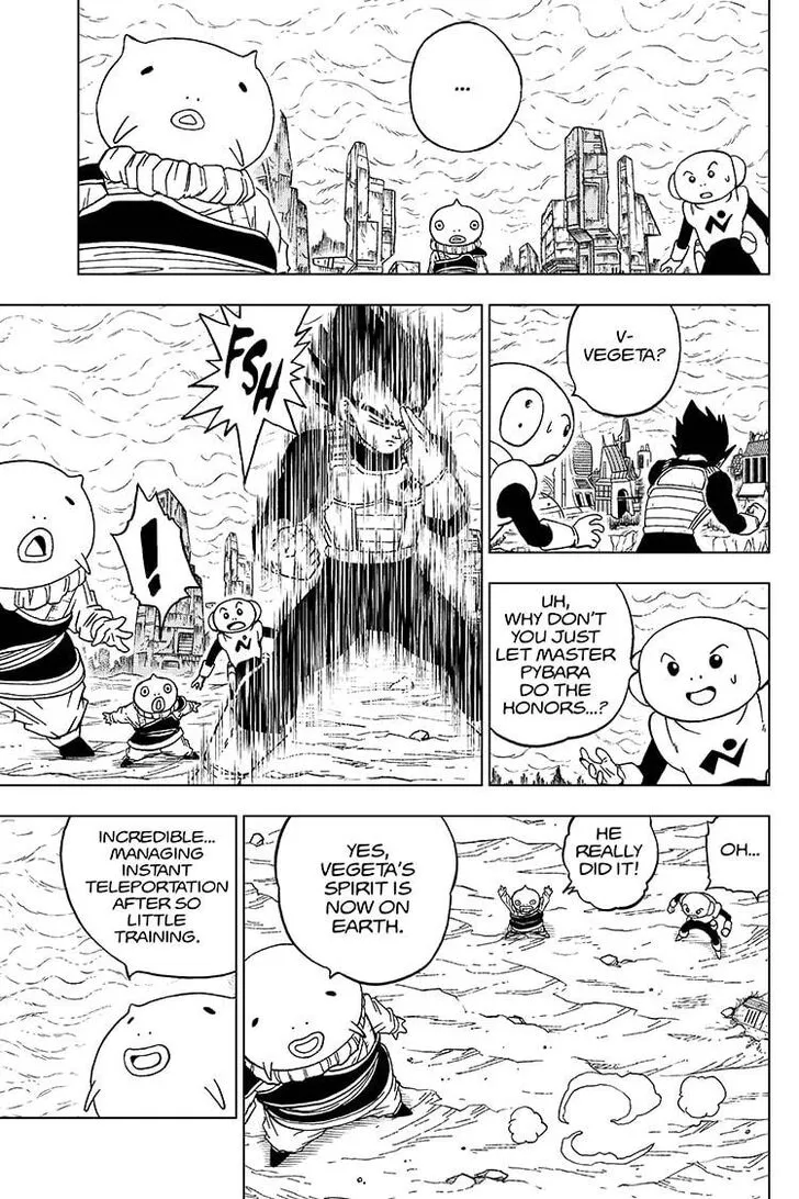 Dragon Ball Super Manga Chapter 60 page 37 - Merus's Miscalculation