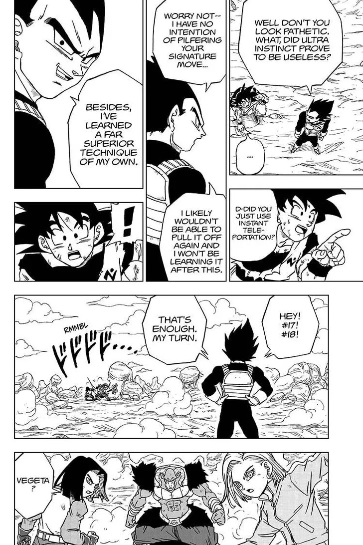 Dragon Ball Super Manga Chapter 60 page 42 - Merus's Miscalculation