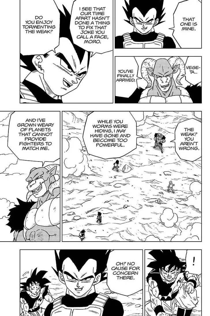 Dragon Ball Super Manga Chapter 60 page 43 - Merus's Miscalculation