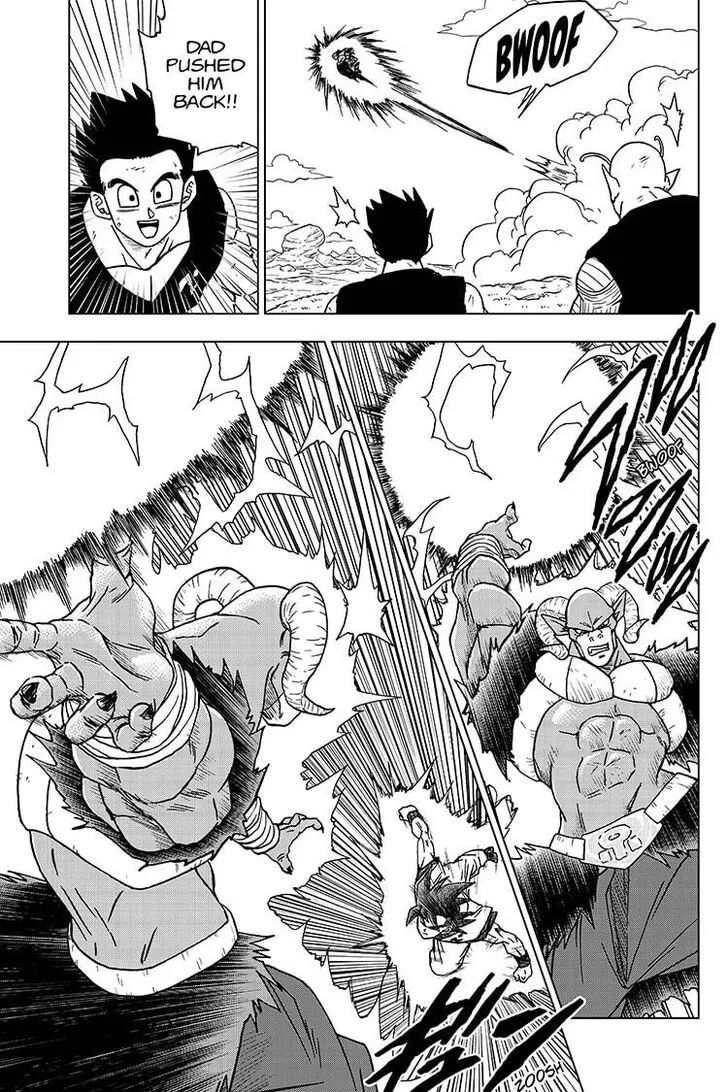 Dragon Ball Super Manga Chapter 60 page 7 - Merus's Miscalculation