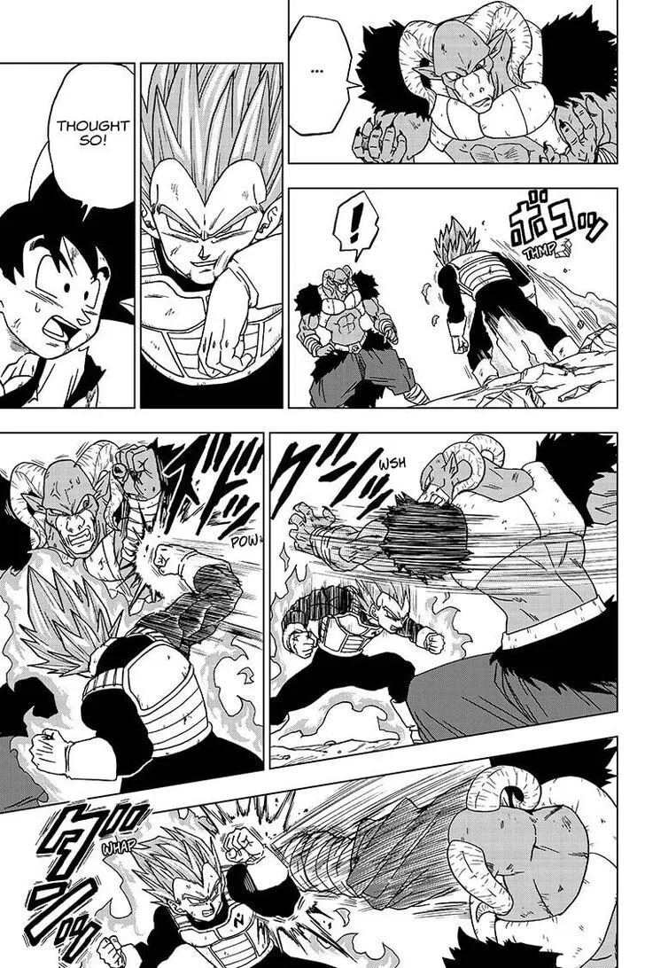 Dragon Ball Super Manga Chapter 61 page 11 - Vegeta Reborn