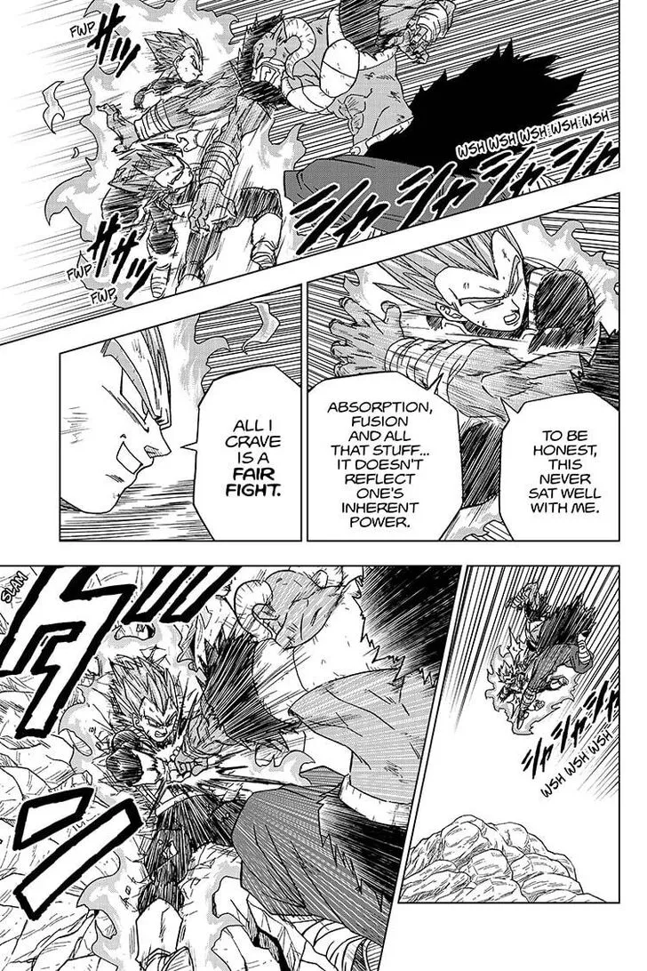 Dragon Ball Super Manga Chapter 61 page 23 - Vegeta Reborn