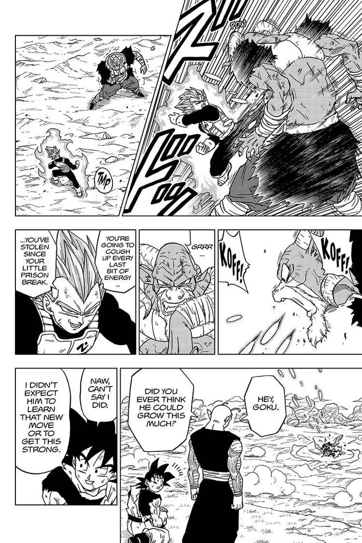 Dragon Ball Super Manga Chapter 61 page 28 - Vegeta Reborn