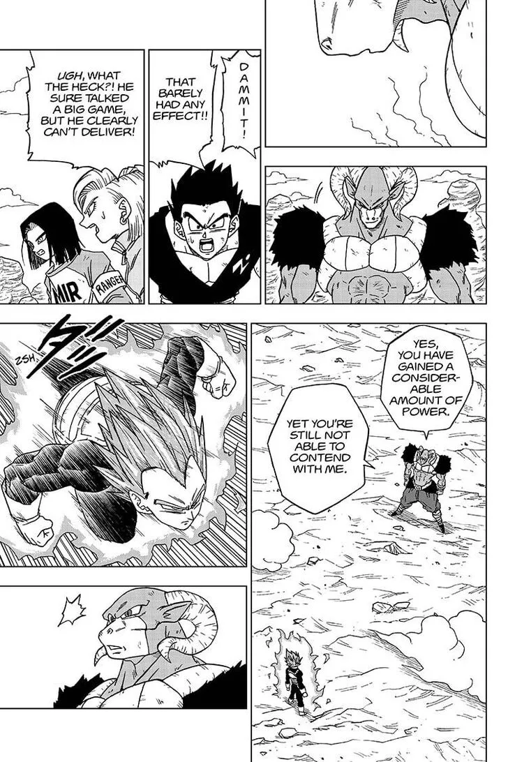 Dragon Ball Super Manga Chapter 61 page 3 - Vegeta Reborn