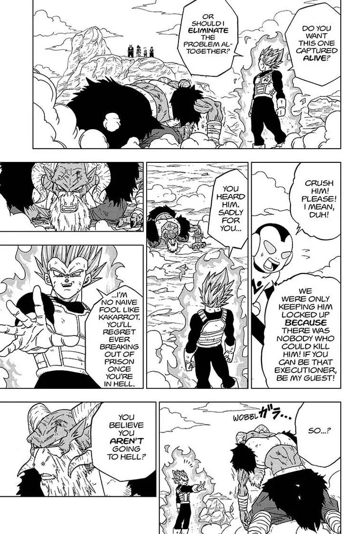Dragon Ball Super Manga Chapter 61 page 31 - Vegeta Reborn