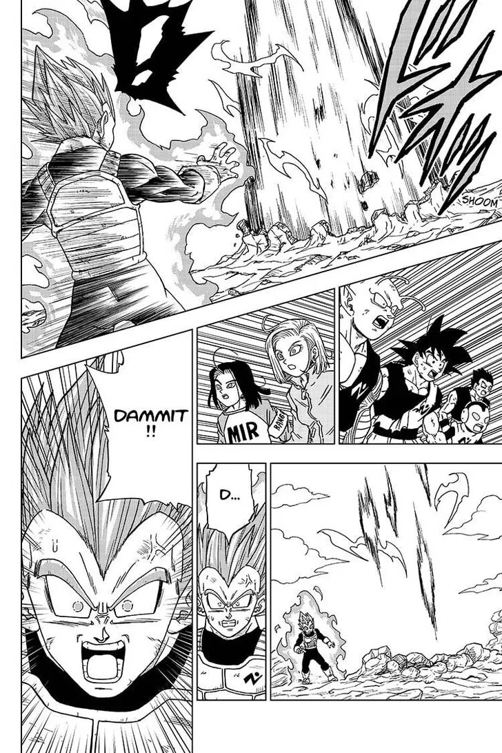 Dragon Ball Super Manga Chapter 61 page 34 - Vegeta Reborn