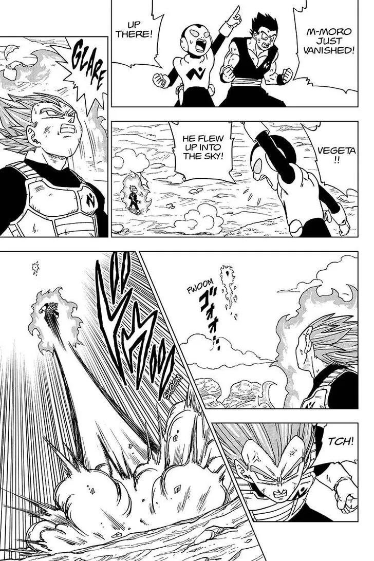 Dragon Ball Super Manga Chapter 61 page 35 - Vegeta Reborn