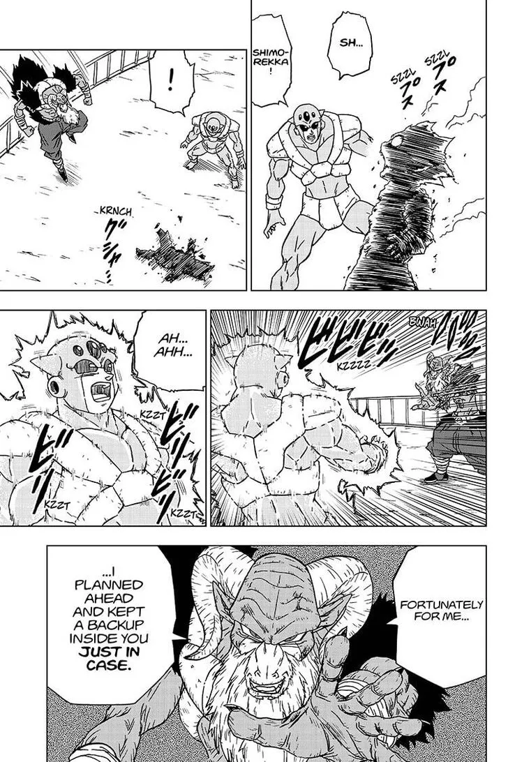 Dragon Ball Super Manga Chapter 61 page 37 - Vegeta Reborn