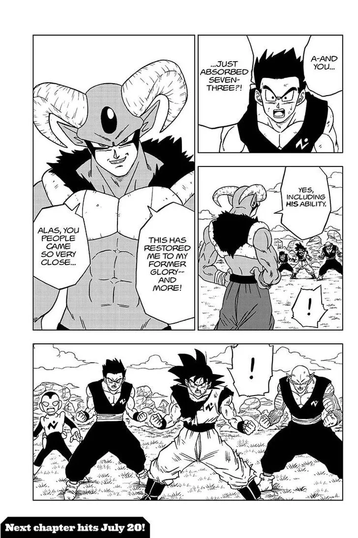 Dragon Ball Super Manga Chapter 61 page 45 - Vegeta Reborn