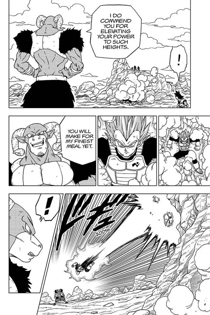 Dragon Ball Super Manga Chapter 61 page 6 - Vegeta Reborn