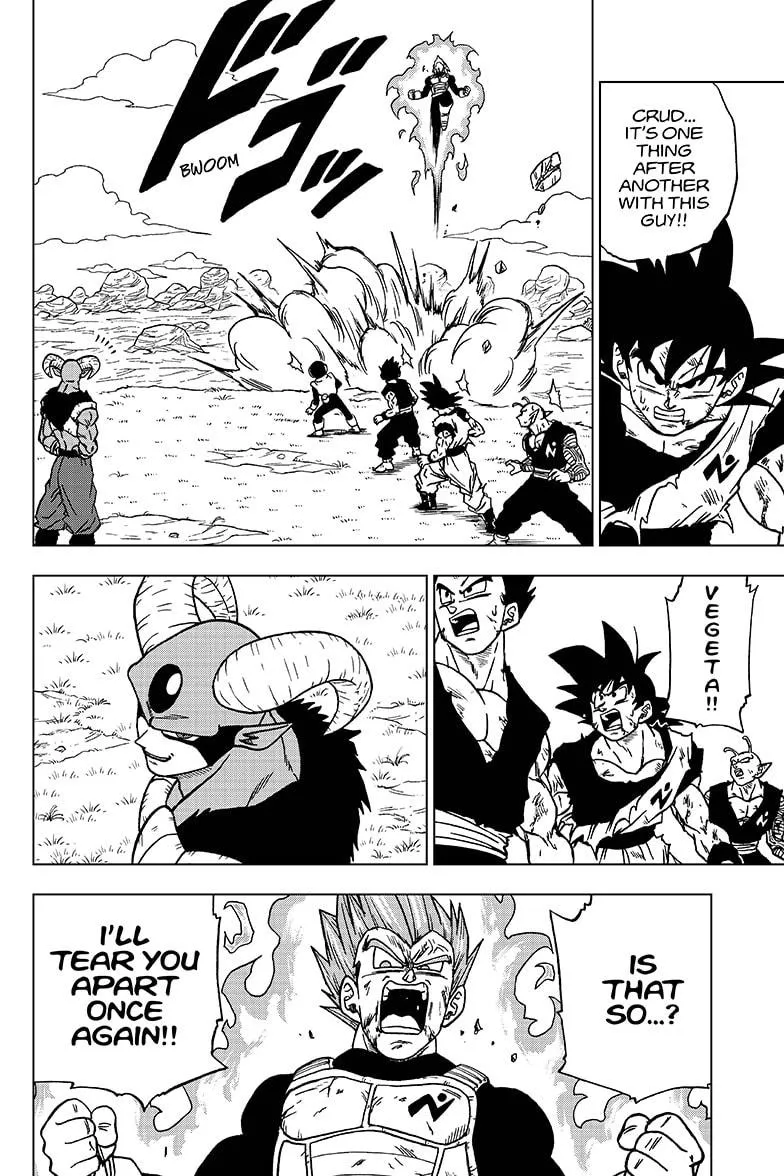 Dragon Ball Super Manga Chapter 62 page 2 - Edge of Defeat