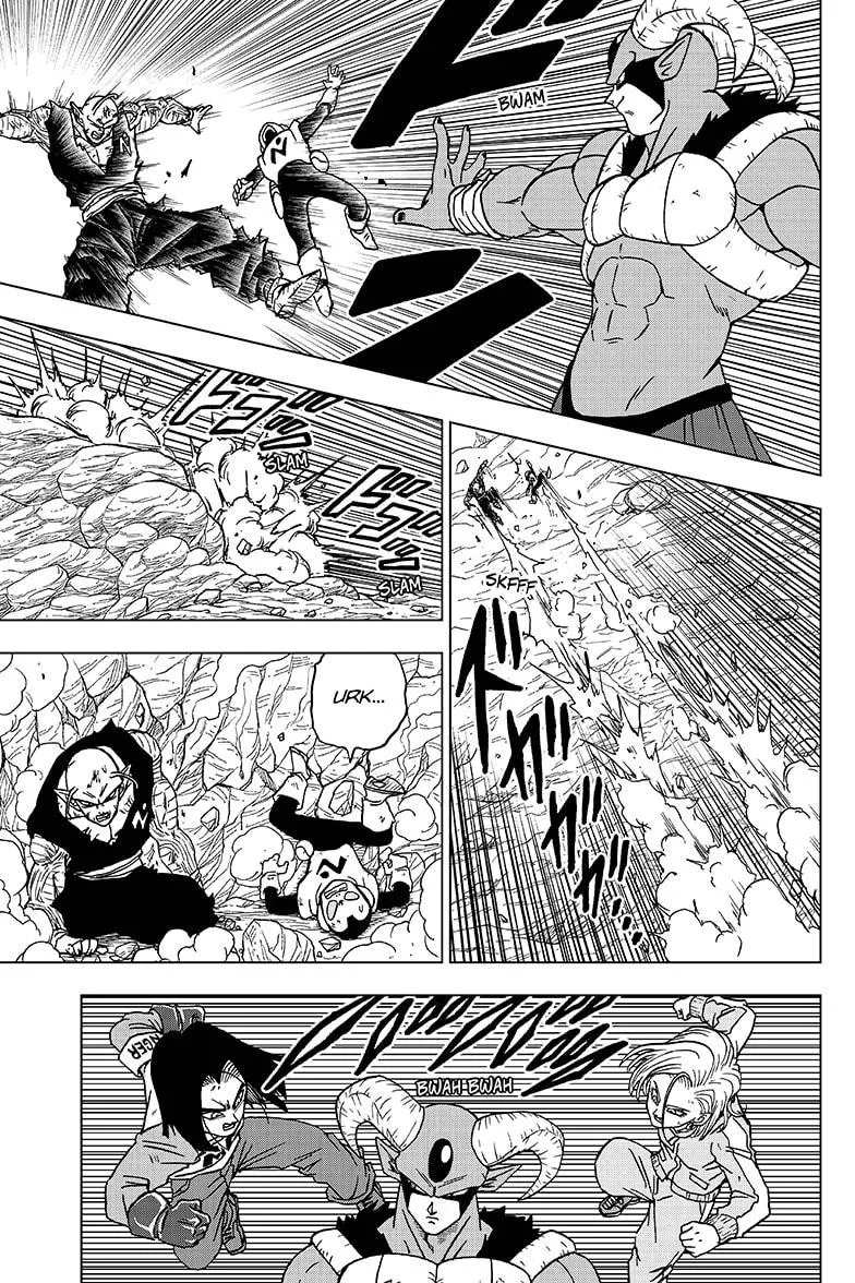 Dragon Ball Super Manga Chapter 62 page 35 - Edge of Defeat