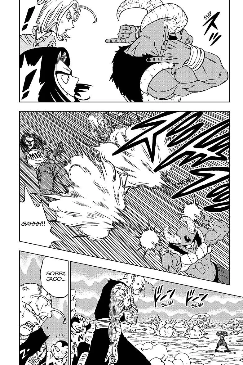 Dragon Ball Super Manga Chapter 62 page 36 - Edge of Defeat