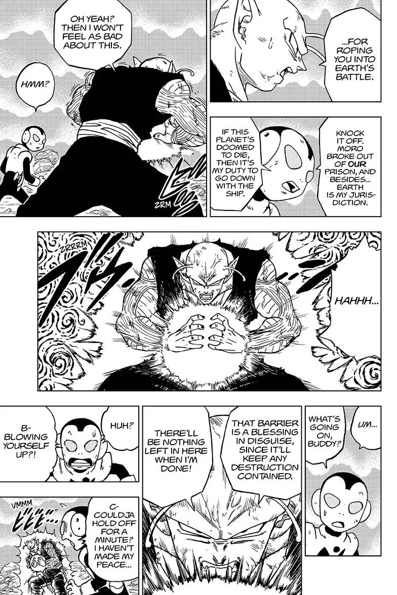 Dragon Ball Super Manga Chapter 62 page 37 - Edge of Defeat