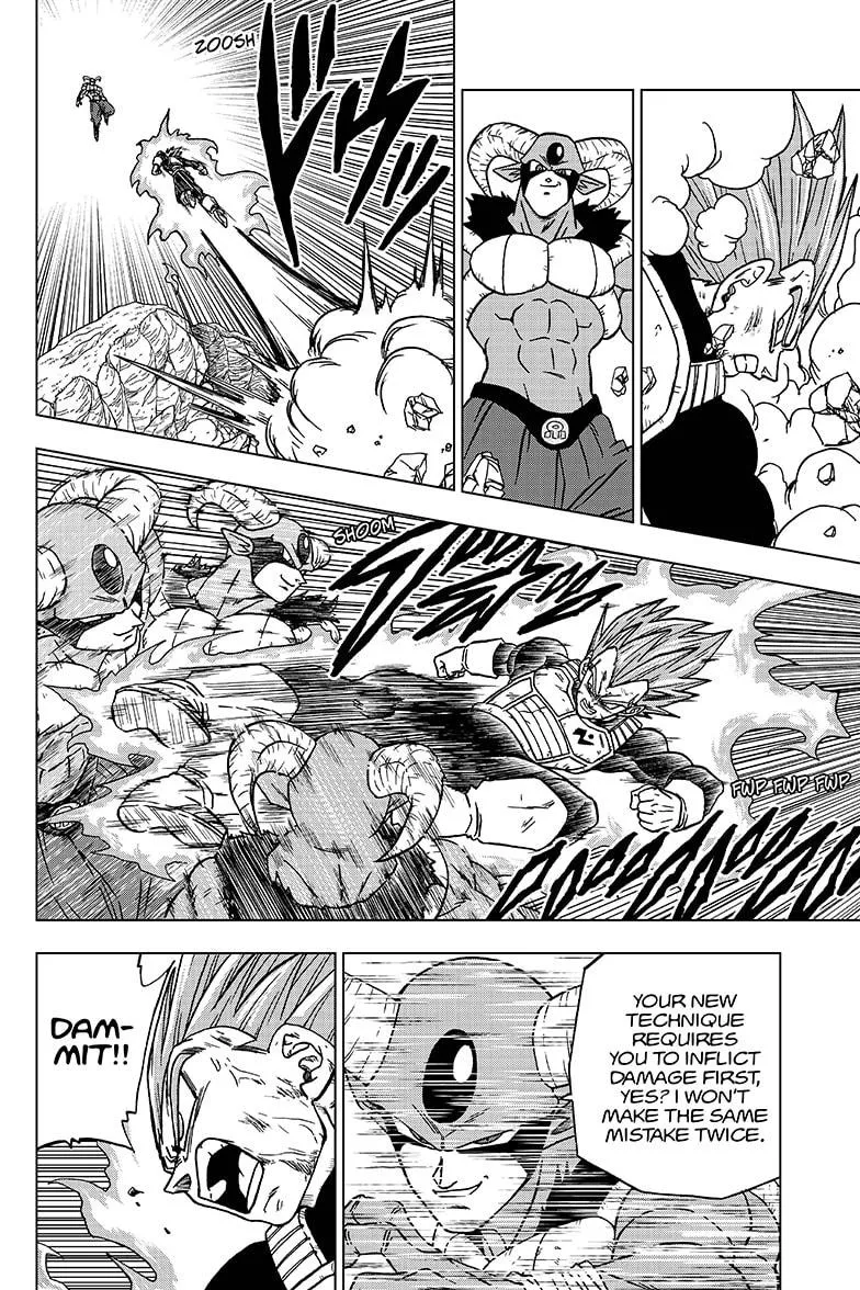 Dragon Ball Super Manga Chapter 62 page 4 - Edge of Defeat