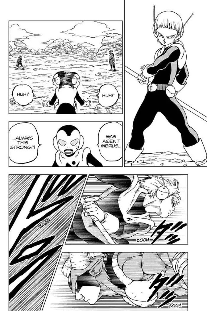Dragon Ball Super Manga Chapter 63 page 10 - Merus's Resolve