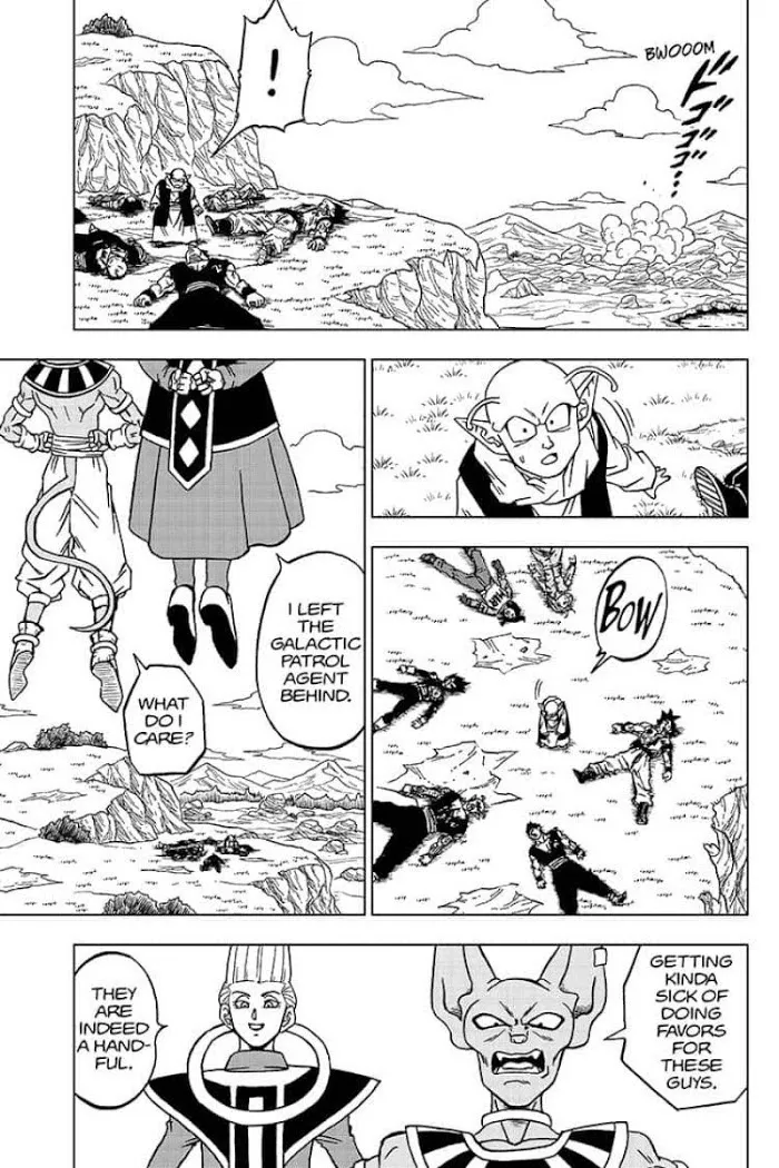 Dragon Ball Super Manga Chapter 63 page 11 - Merus's Resolve