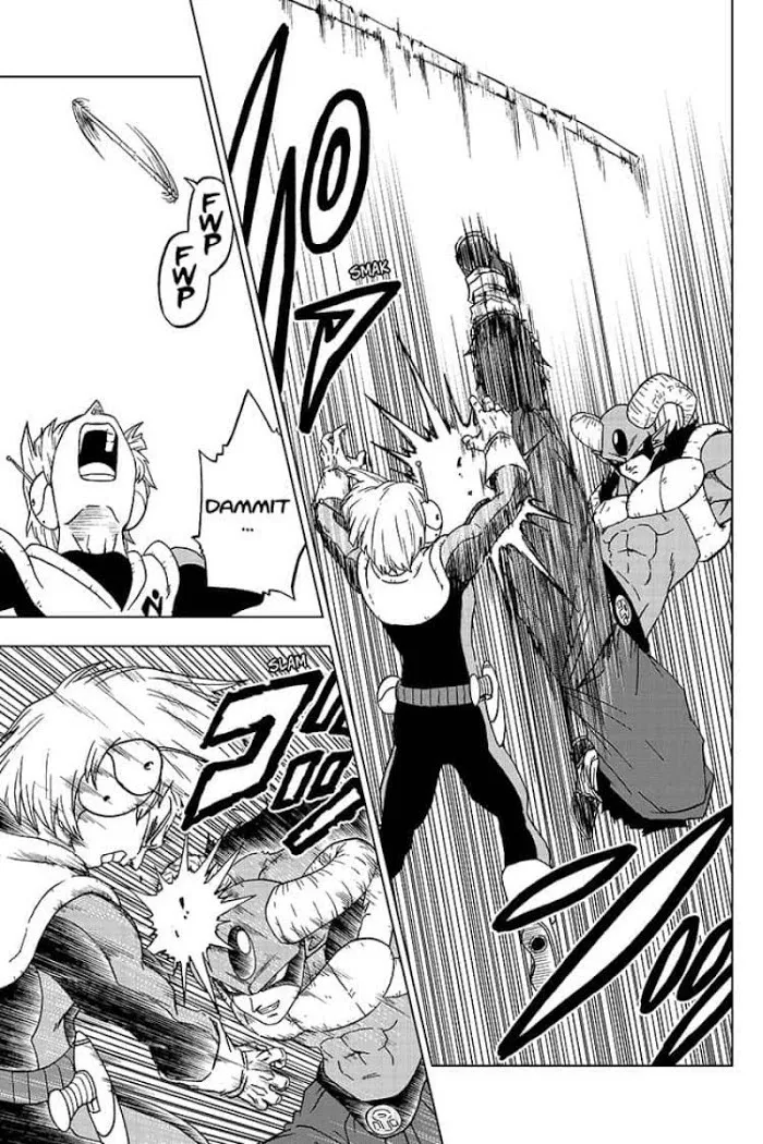 Dragon Ball Super Manga Chapter 63 page 17 - Merus's Resolve