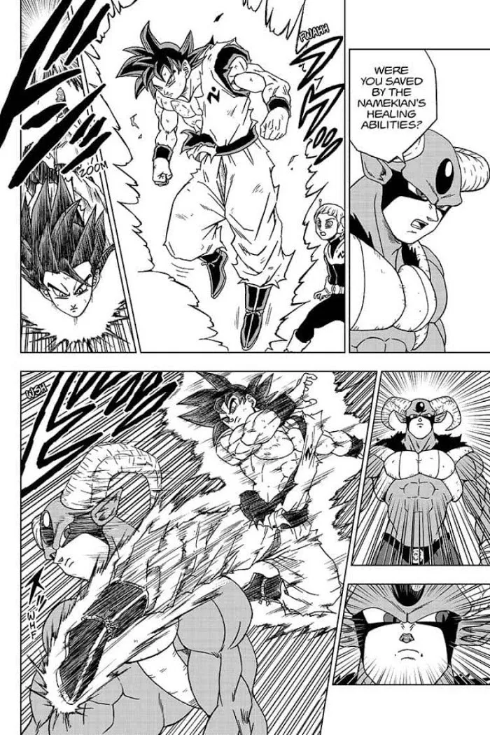 Dragon Ball Super Manga Chapter 63 page 22 - Merus's Resolve