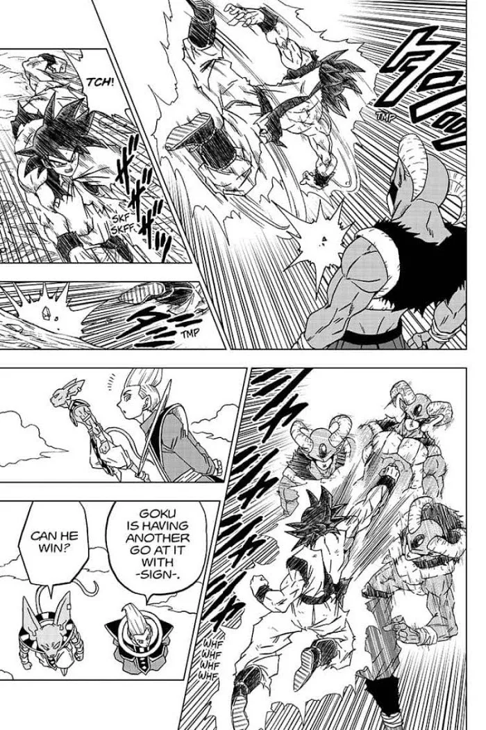 Dragon Ball Super Manga Chapter 63 page 23 - Merus's Resolve