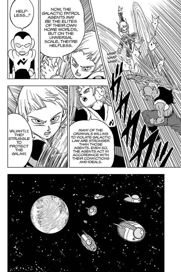 Dragon Ball Super Manga Chapter 63 page 32 - Merus's Resolve