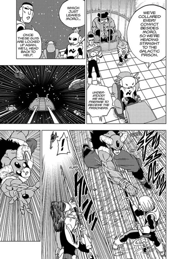 Dragon Ball Super Manga Chapter 63 page 33 - Merus's Resolve