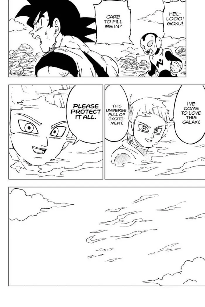 Dragon Ball Super Manga Chapter 63 page 44 - Merus's Resolve