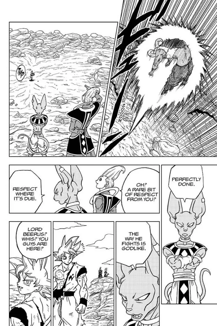 Dragon Ball Super Manga Chapter 64 page 34 - Son Goku, Galactic Patrol Officer