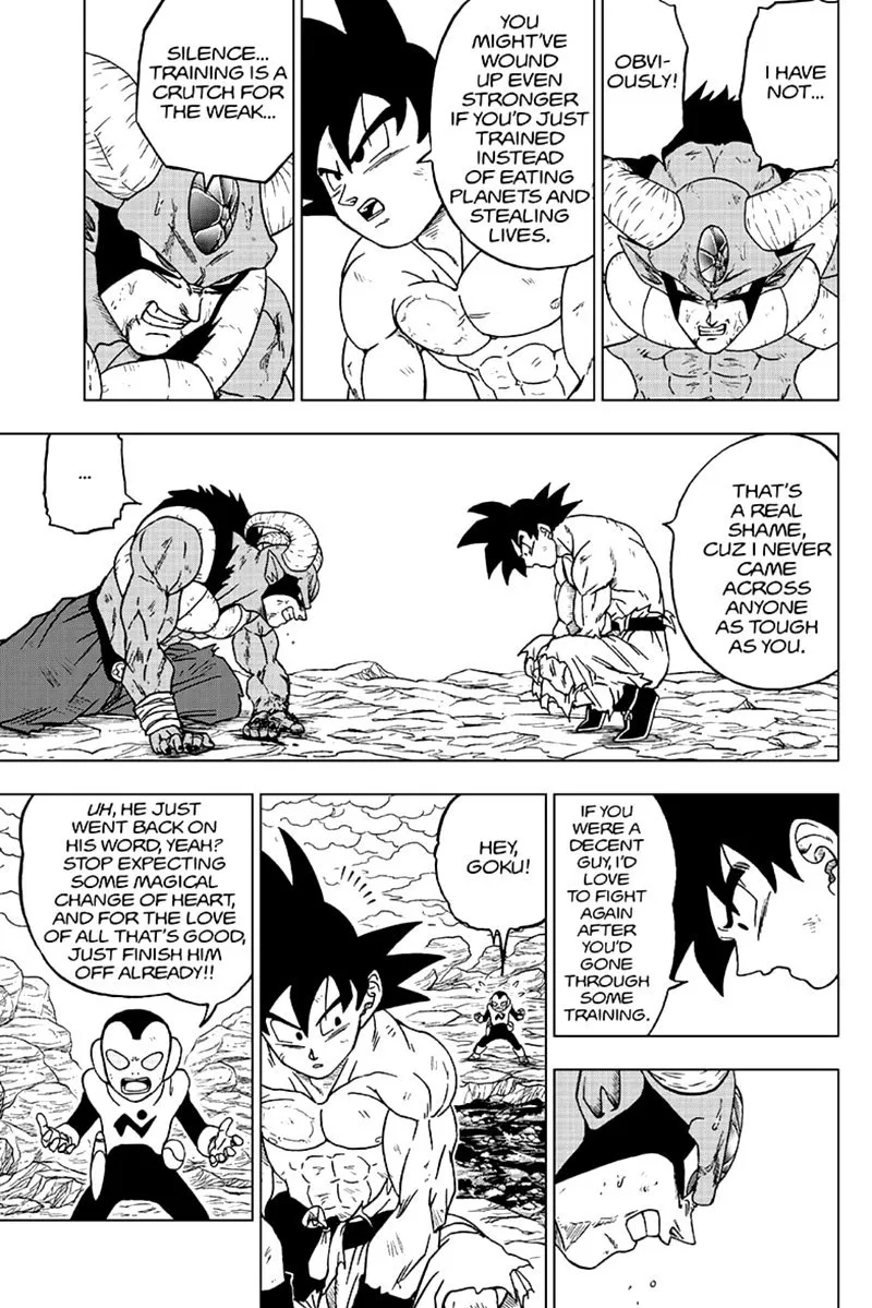 Dragon Ball Super Manga Chapter 65 page 11 - Son Goku, Earthling