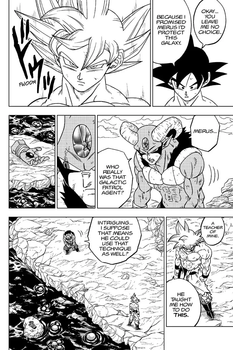 Dragon Ball Super Manga Chapter 65 page 14 - Son Goku, Earthling