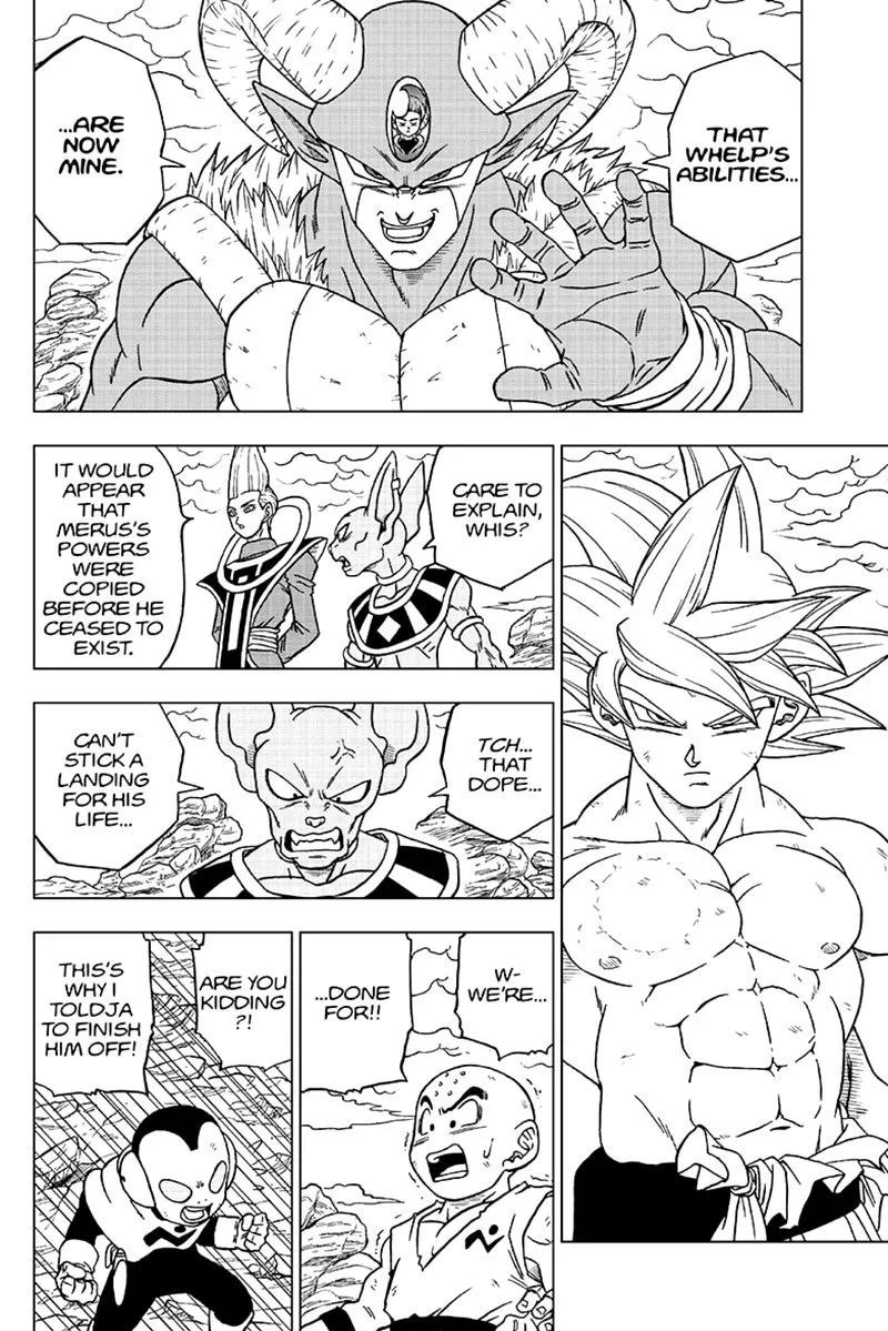 Dragon Ball Super Manga Chapter 65 page 20 - Son Goku, Earthling
