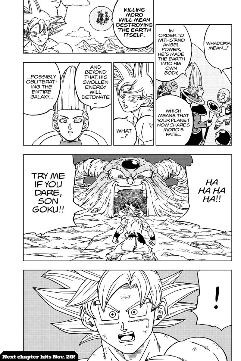 Dragon Ball Super Manga Chapter 65 page 44 - Son Goku, Earthling