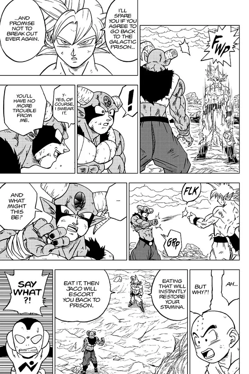 Dragon Ball Super Manga Chapter 65 page 5 - Son Goku, Earthling