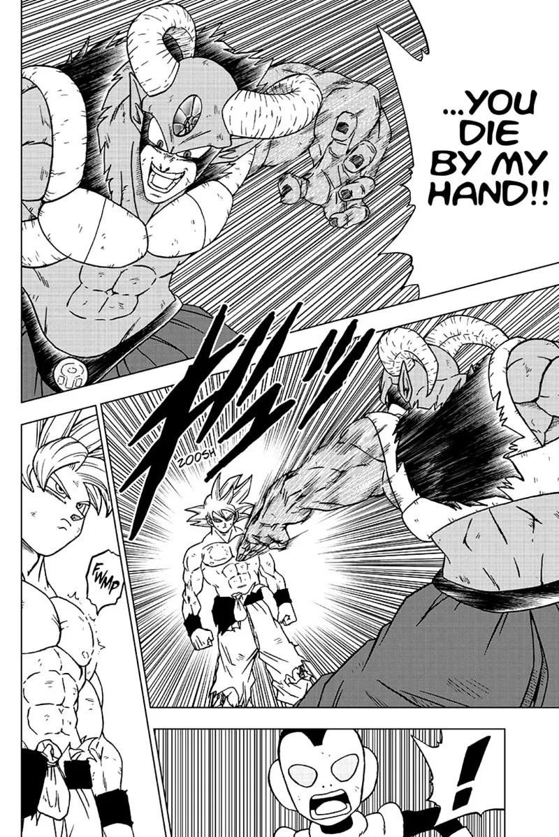 Dragon Ball Super Manga Chapter 65 page 8 - Son Goku, Earthling