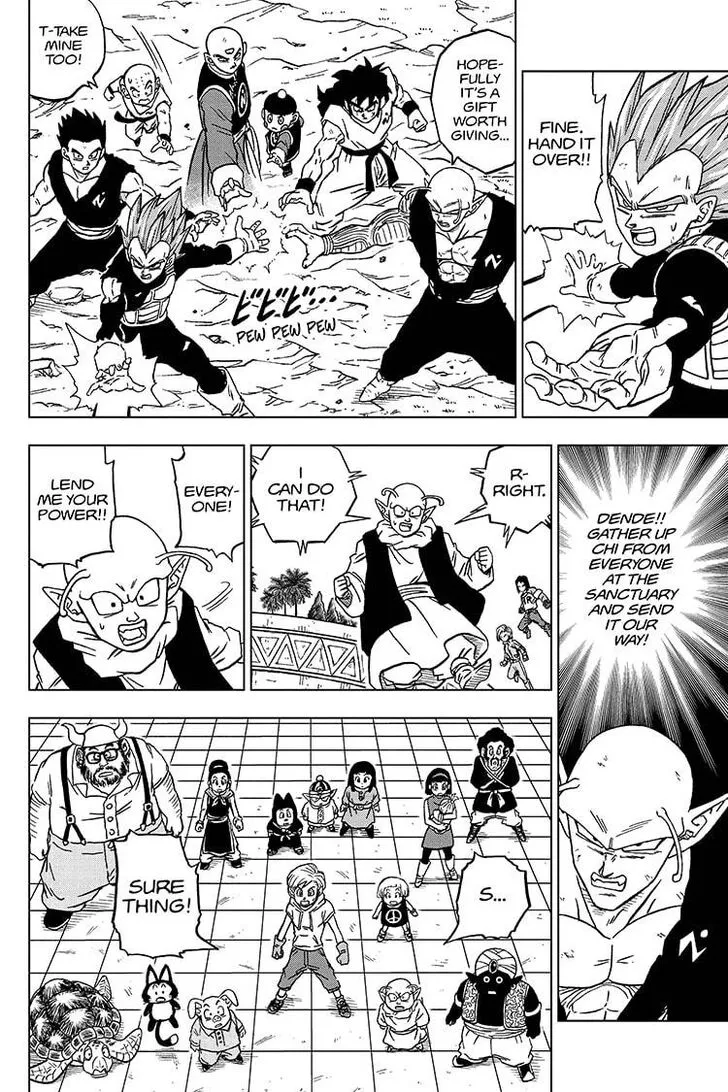 Dragon Ball Super Manga Chapter 66 page 22 - Moro, Consumer of Worlds