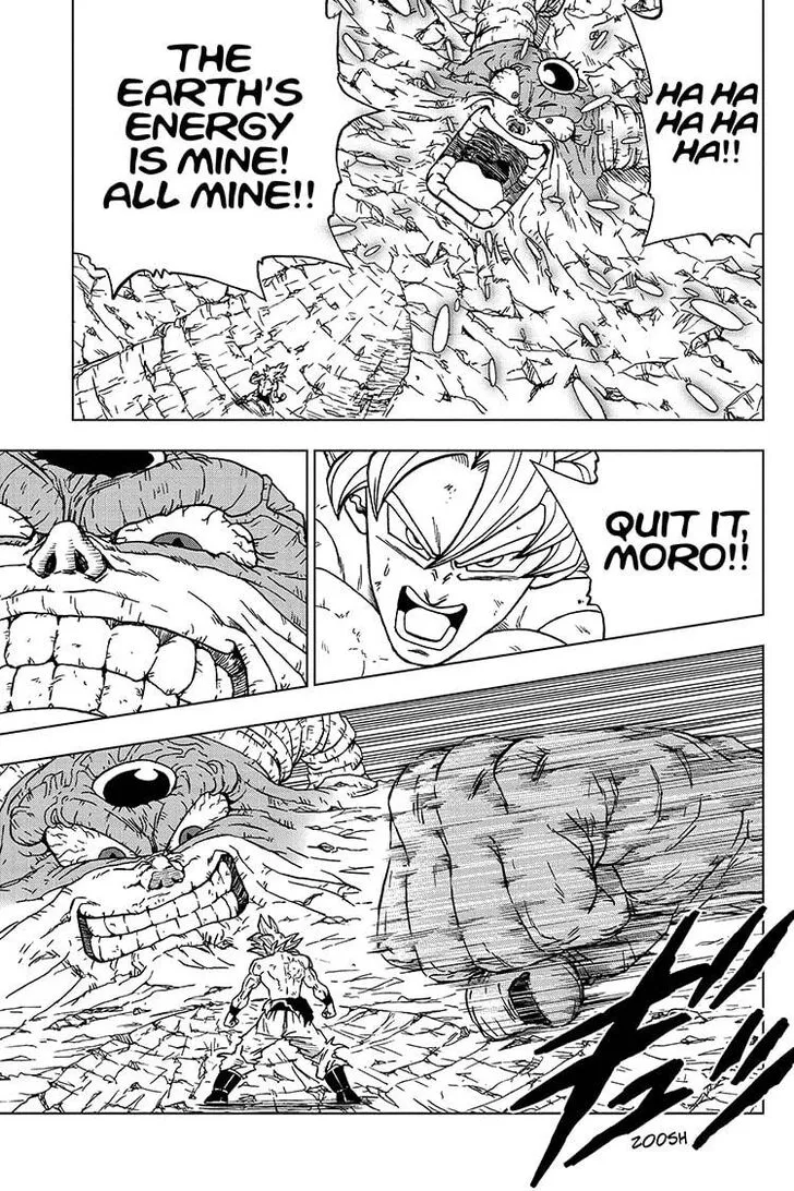 Dragon Ball Super Manga Chapter 66 page 3 - Moro, Consumer of Worlds